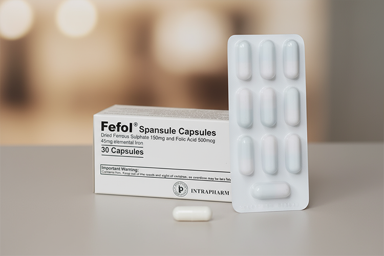 کپسول ففول برای جبران کمبود آهن